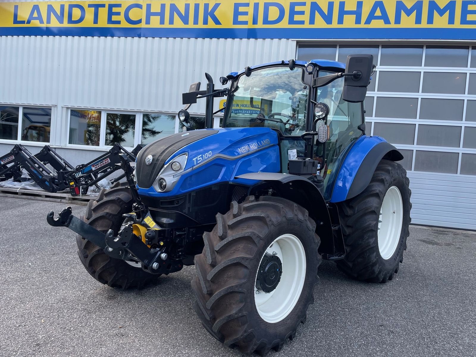 Traktor Türe ait New Holland T5.100 Dual Command, Gebrauchtmaschine içinde Burgkirchen (resim 1)