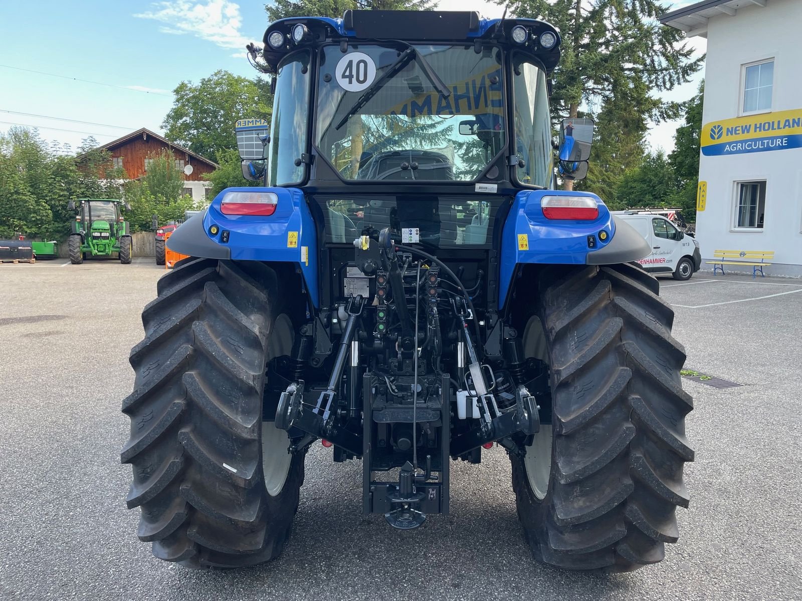 Traktor Türe ait New Holland T5.100 Dual Command, Gebrauchtmaschine içinde Burgkirchen (resim 5)