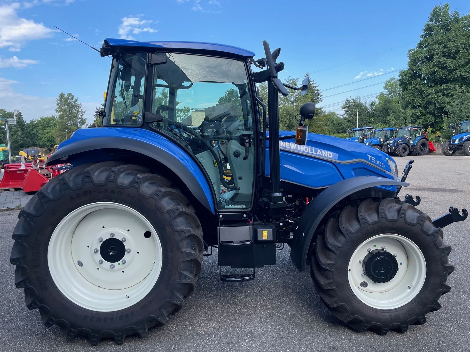 Traktor Türe ait New Holland T5.100 Dual Command, Gebrauchtmaschine içinde Burgkirchen (resim 7)