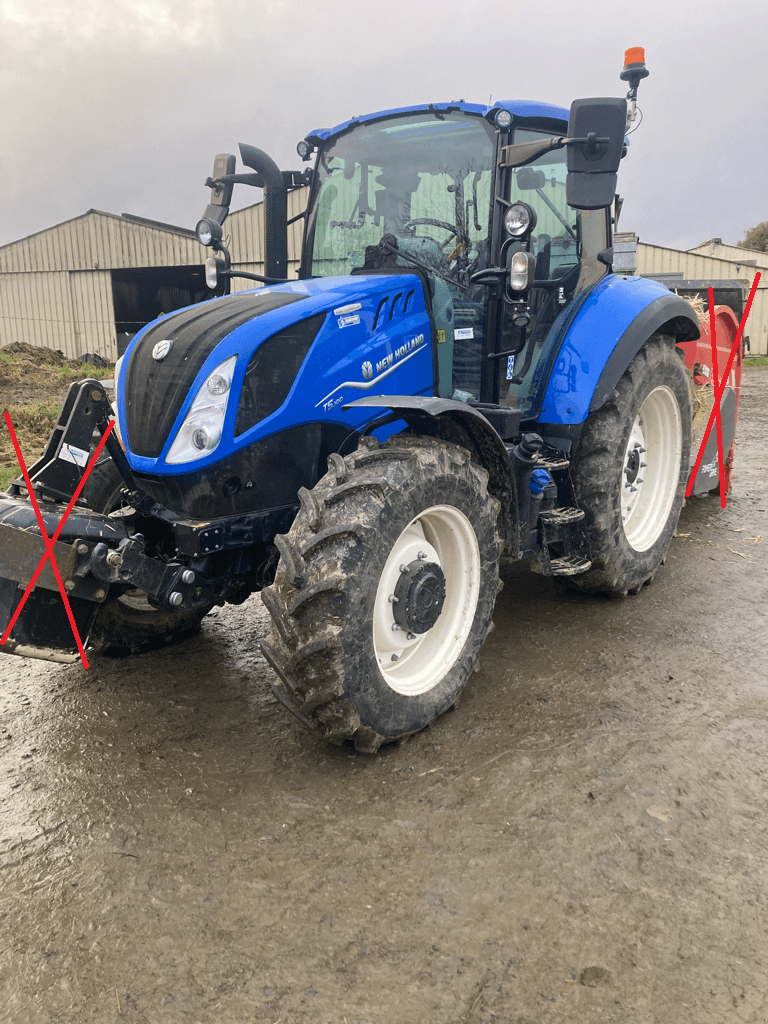 Traktor typu New Holland T5.100 EC, Gebrauchtmaschine w CONDE SUR VIRE (Zdjęcie 2)