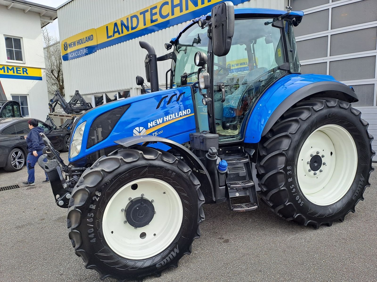Traktor a típus New Holland T5.100 Electro Command, Gebrauchtmaschine ekkor: Burgkirchen (Kép 13)