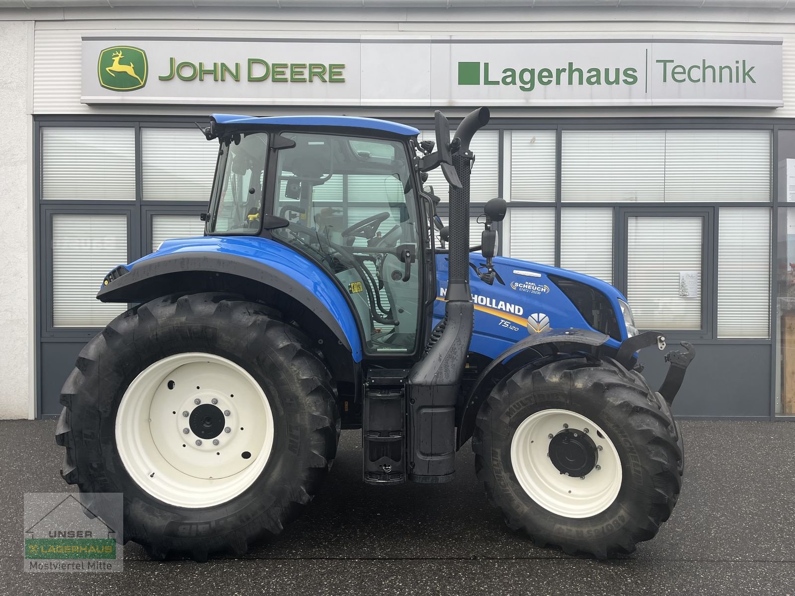 Traktor типа New Holland T5.100 Electro Command, Gebrauchtmaschine в Bergland (Фотография 1)