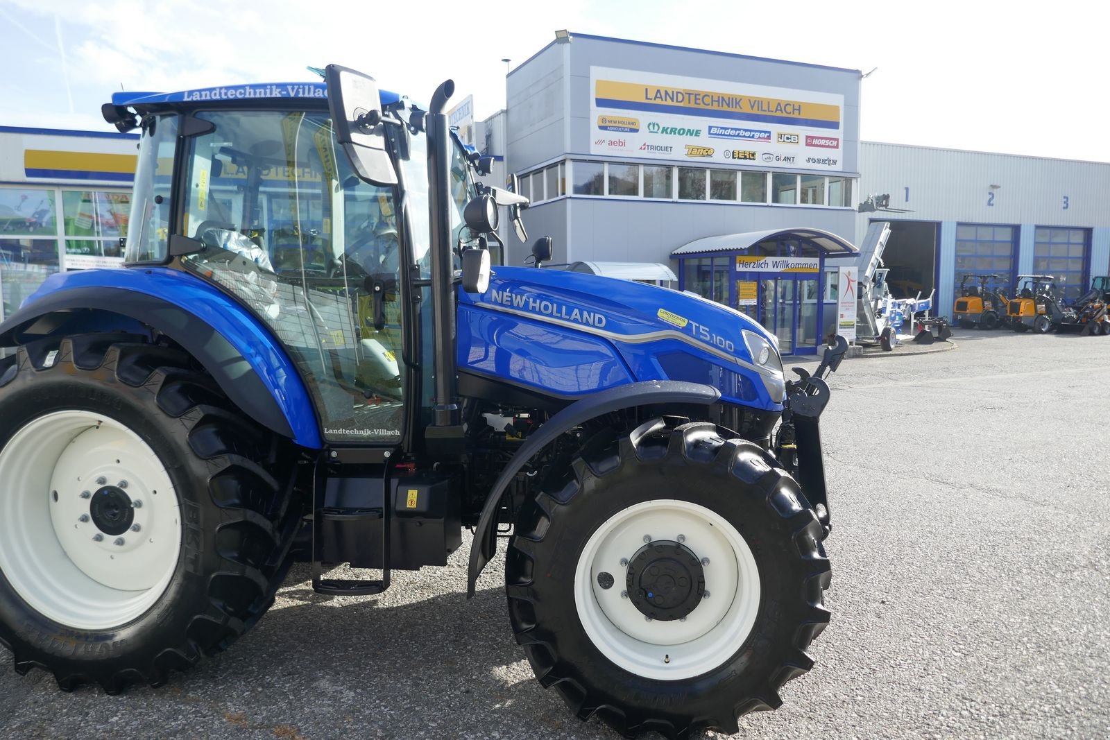 Traktor Türe ait New Holland T5.100 Utility Dual Command, Gebrauchtmaschine içinde Villach (resim 19)