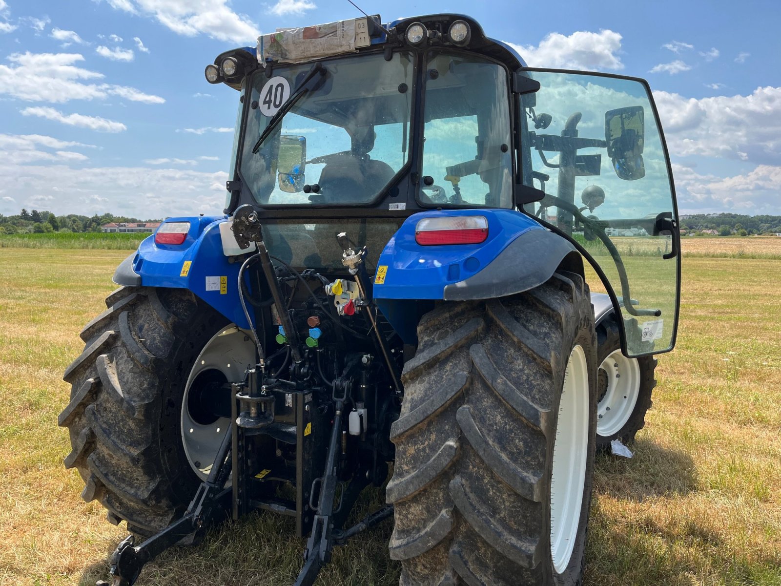 Traktor типа New Holland T5.100, Gebrauchtmaschine в Neuburg an der Donau (Фотография 3)