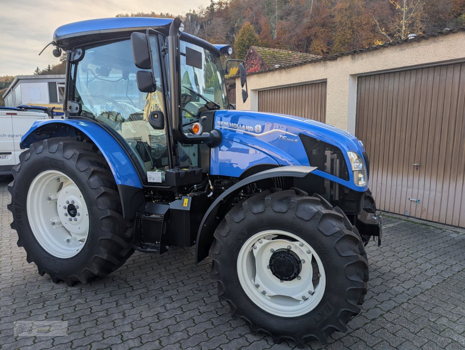 Traktor del tipo New Holland T5.100S, Gebrauchtmaschine In Wellheim (Immagine 2)