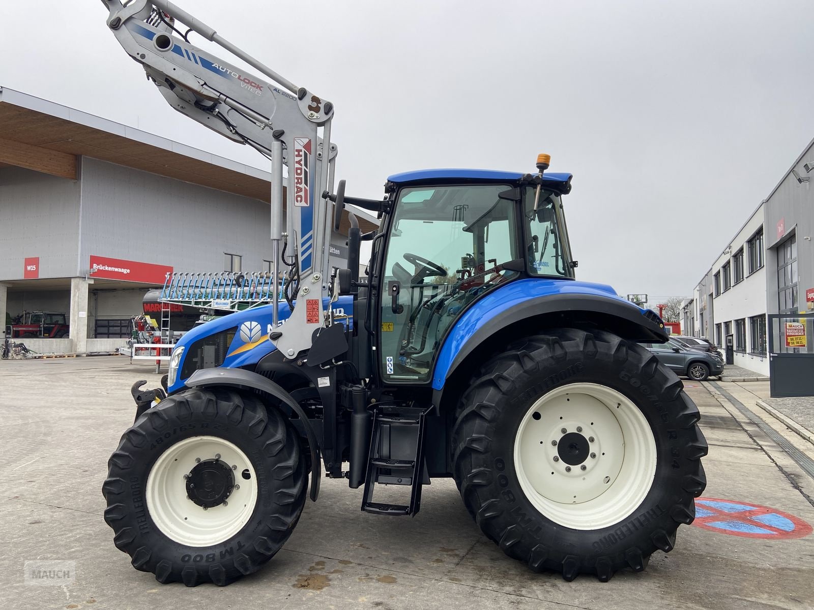 Traktor του τύπου New Holland T5.105 Electro Command, Gebrauchtmaschine σε Burgkirchen (Φωτογραφία 10)