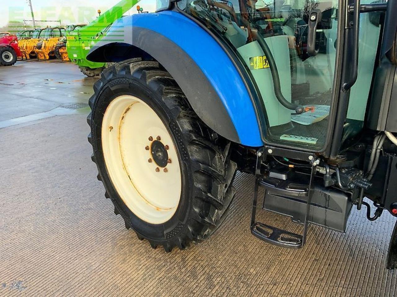 Traktor Türe ait New Holland t5.105 super steer tractor (st25689), Gebrauchtmaschine içinde SHAFTESBURY (resim 12)