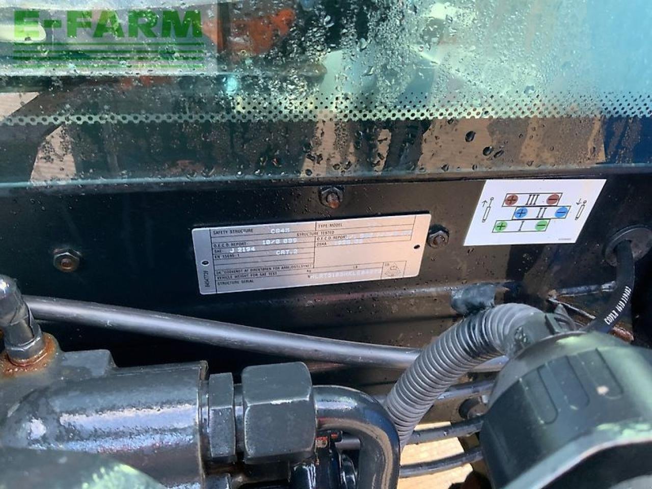 Traktor Türe ait New Holland t5.105 super steer tractor (st25689), Gebrauchtmaschine içinde SHAFTESBURY (resim 15)