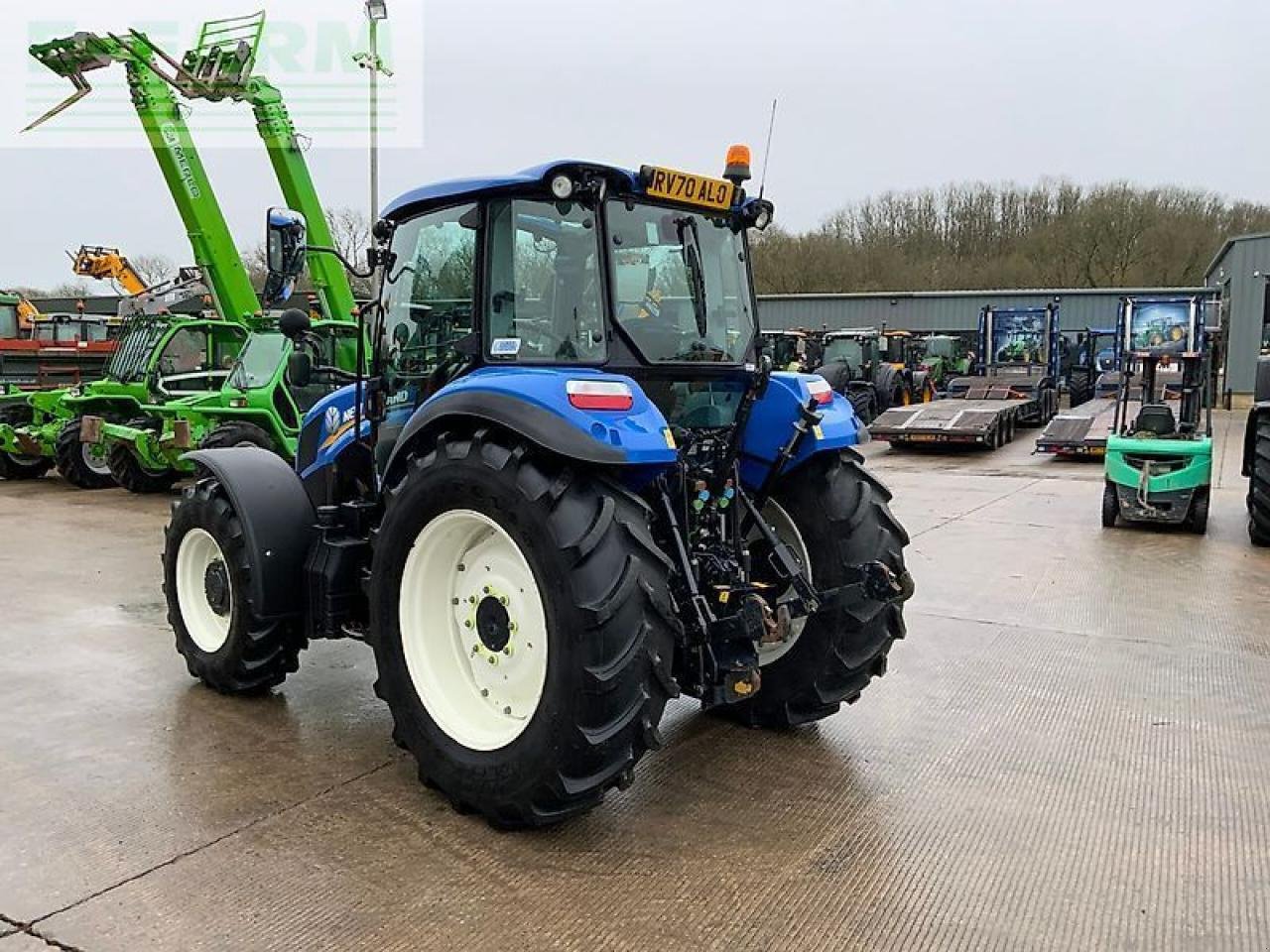 Traktor of the type New Holland t5.105 tractor (st25453), Gebrauchtmaschine in SHAFTESBURY (Picture 8)