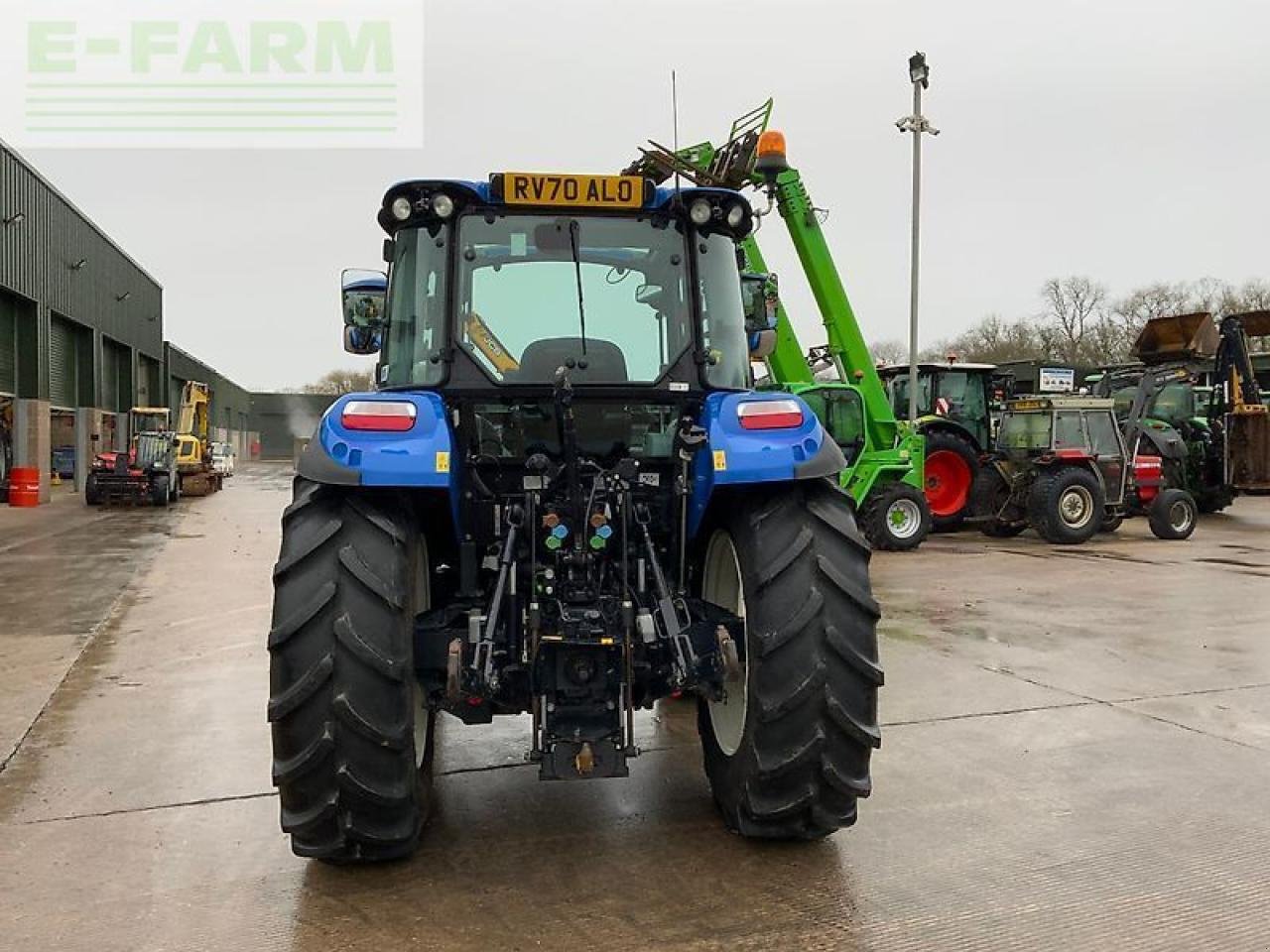 Traktor of the type New Holland t5.105 tractor (st25453), Gebrauchtmaschine in SHAFTESBURY (Picture 9)