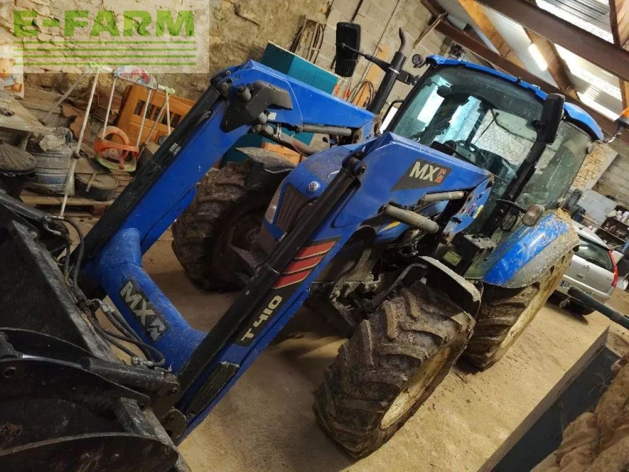 Traktor Türe ait New Holland t5.105, Gebrauchtmaschine içinde CHAUVONCOURT (resim 2)