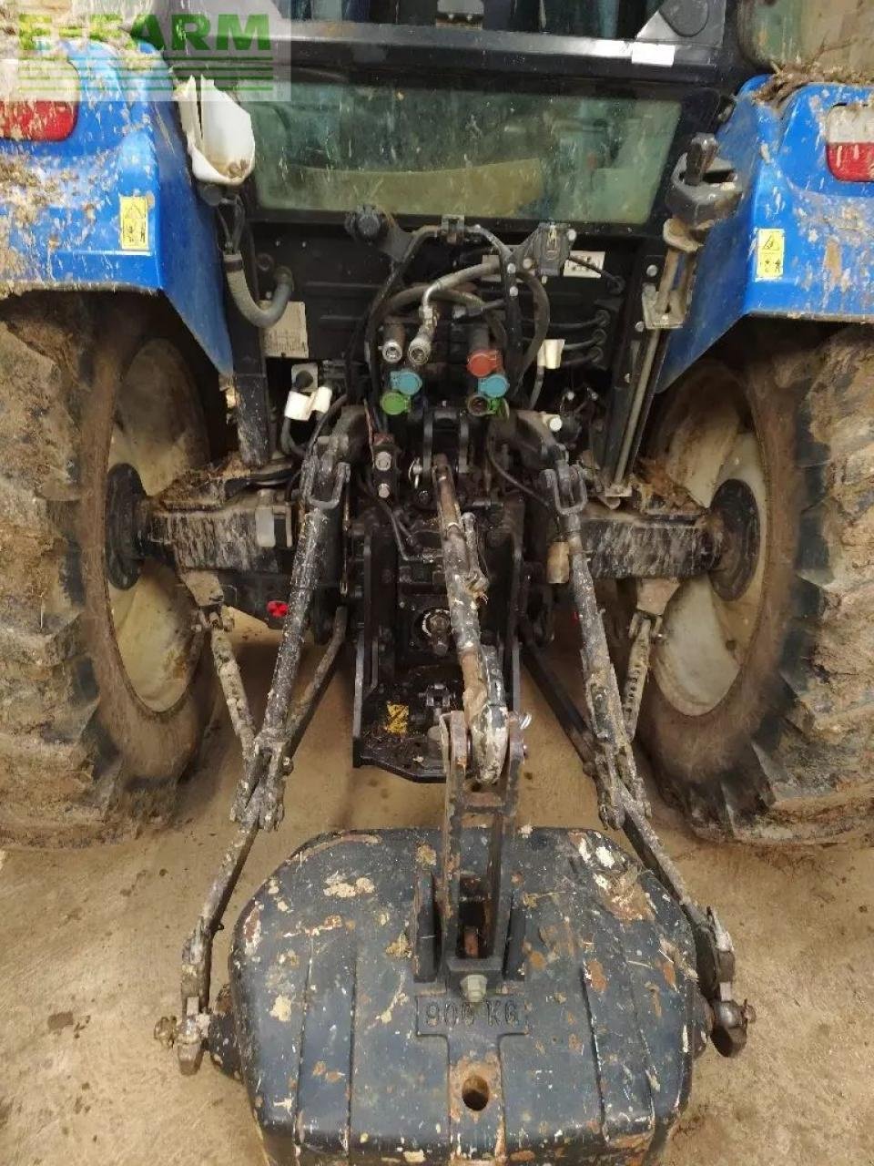 Traktor Türe ait New Holland t5.105, Gebrauchtmaschine içinde CHAUVONCOURT (resim 5)