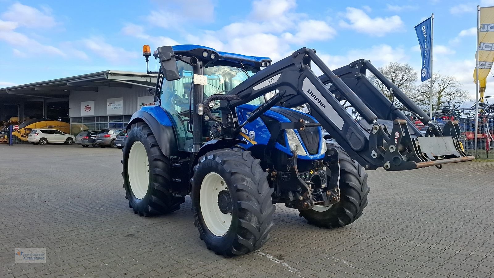 Traktor типа New Holland T5.110 AC, Gebrauchtmaschine в Altenberge (Фотография 3)