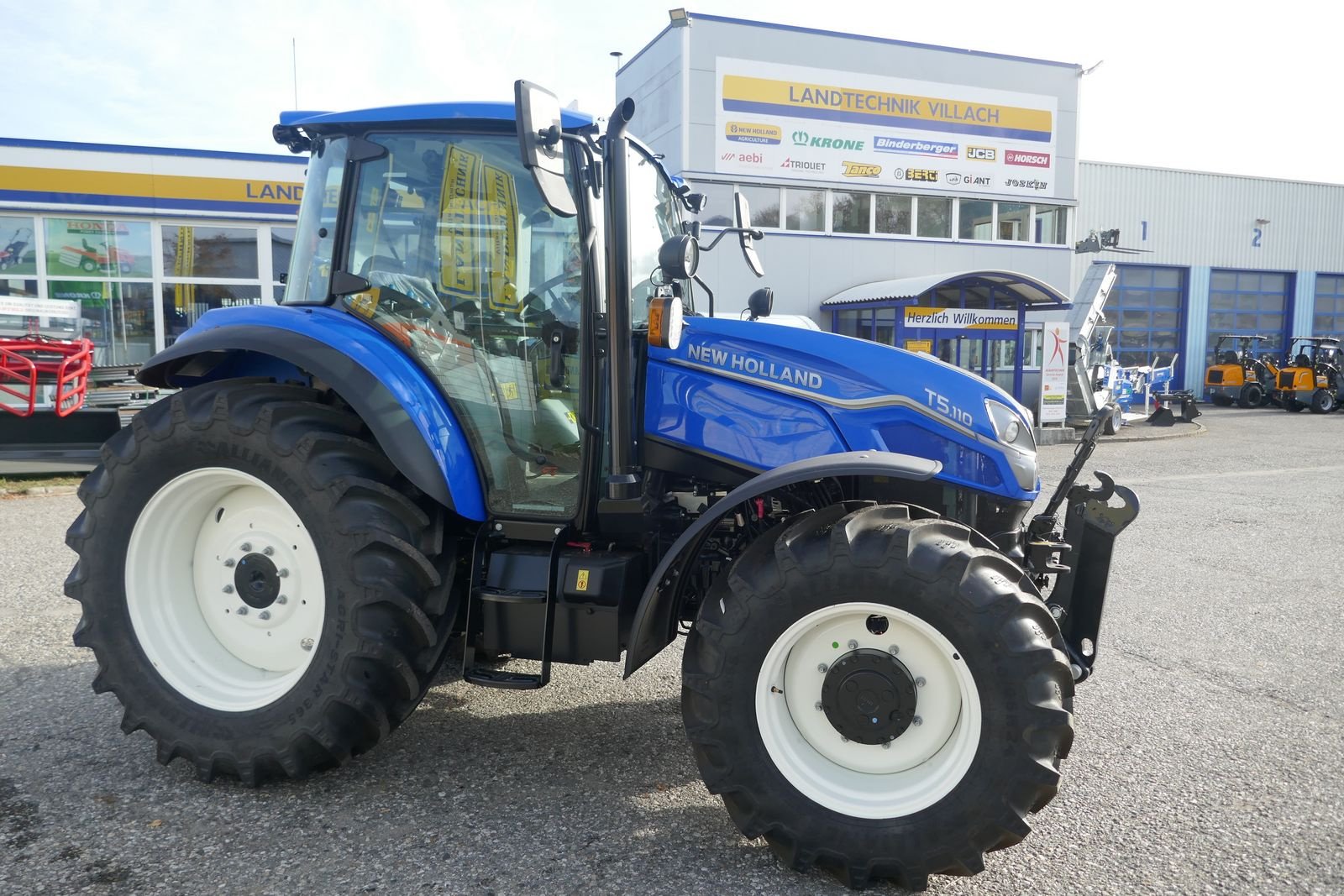 Traktor of the type New Holland T5.110 Dual Command, Gebrauchtmaschine in Villach (Picture 10)