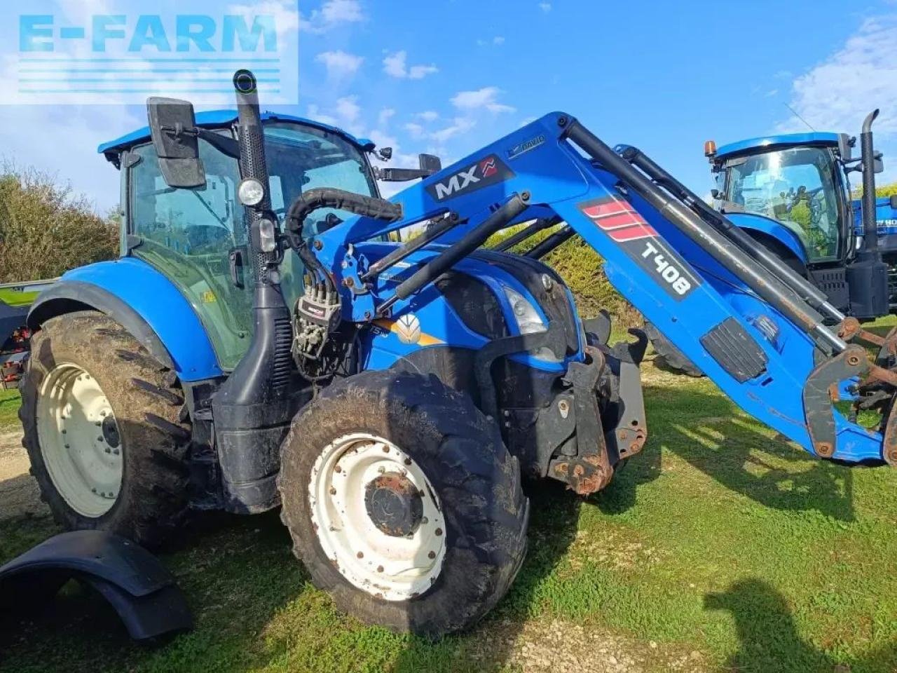 Traktor Türe ait New Holland t5.110 ec EC, Gebrauchtmaschine içinde CHAUVONCOURT (resim 2)
