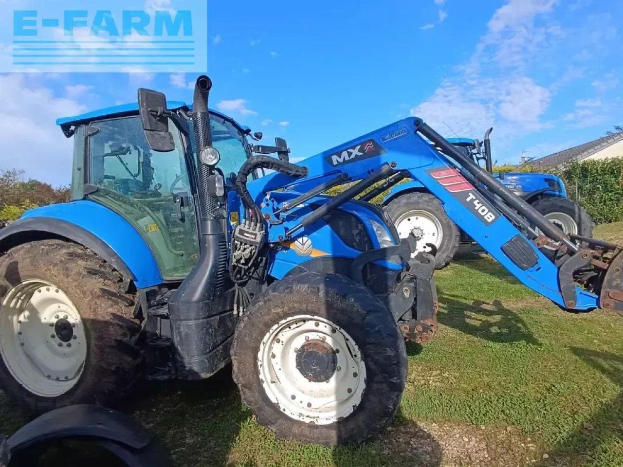 Traktor des Typs New Holland t5.110 ec EC, Gebrauchtmaschine in CHAUVONCOURT (Bild 4)