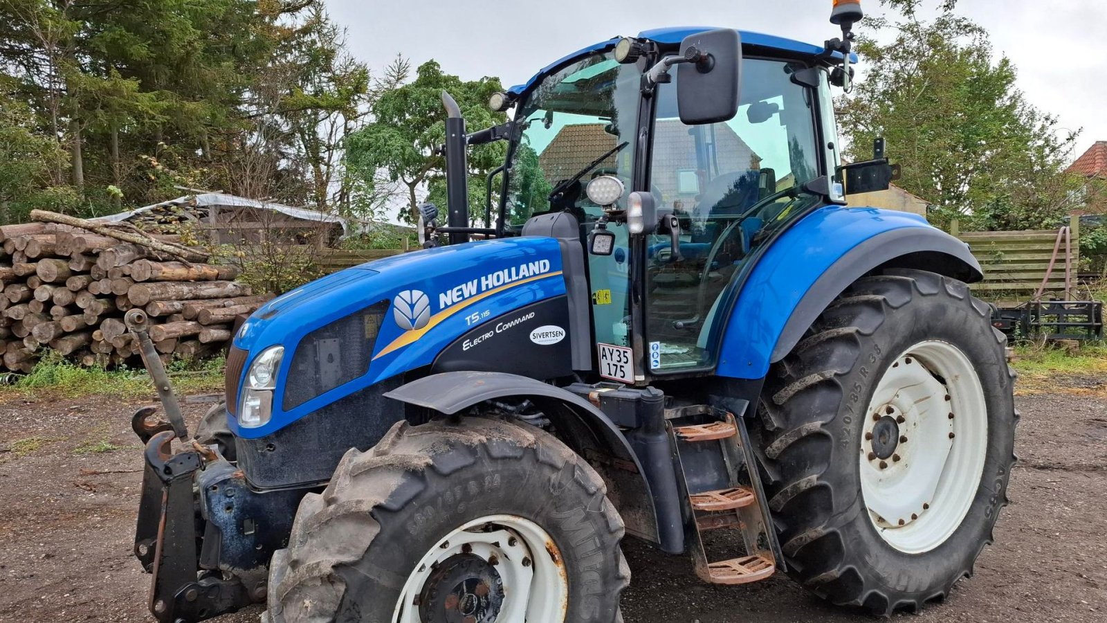 Traktor van het type New Holland T5.115 EC, Gebrauchtmaschine in Roskilde (Foto 1)