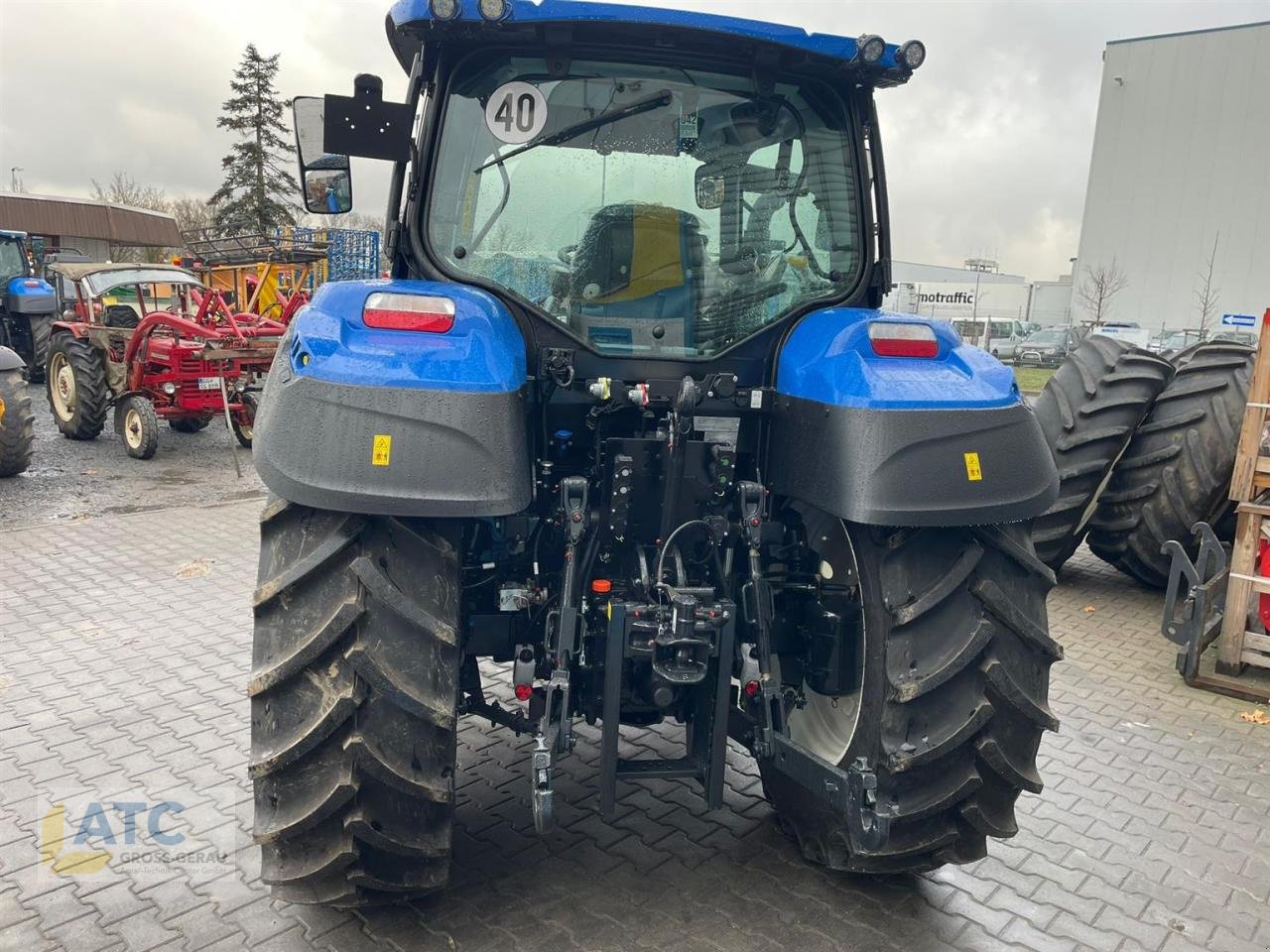 Traktor Türe ait New Holland T5.120 Autocommand, Neumaschine içinde Groß-Gerau (resim 5)