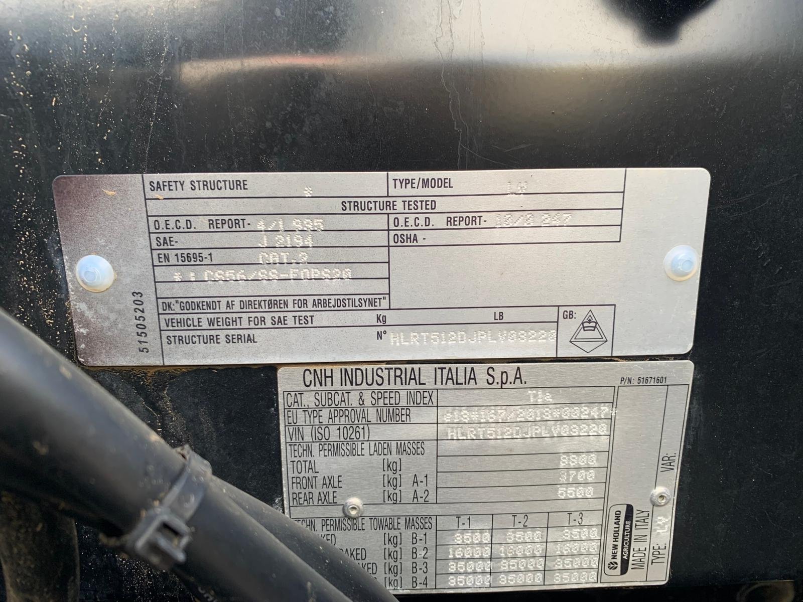 Traktor типа New Holland T5.120 DYNAMIC COMMAND, Gebrauchtmaschine в TREMEUR (Фотография 10)