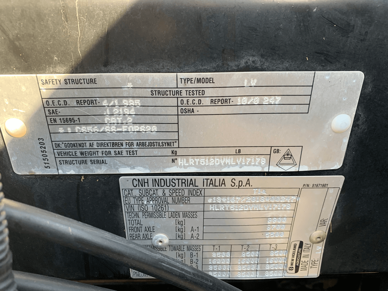 Traktor Türe ait New Holland T5.120 DYNAMIC COMMAND, Gebrauchtmaschine içinde CONDE SUR VIRE (resim 10)