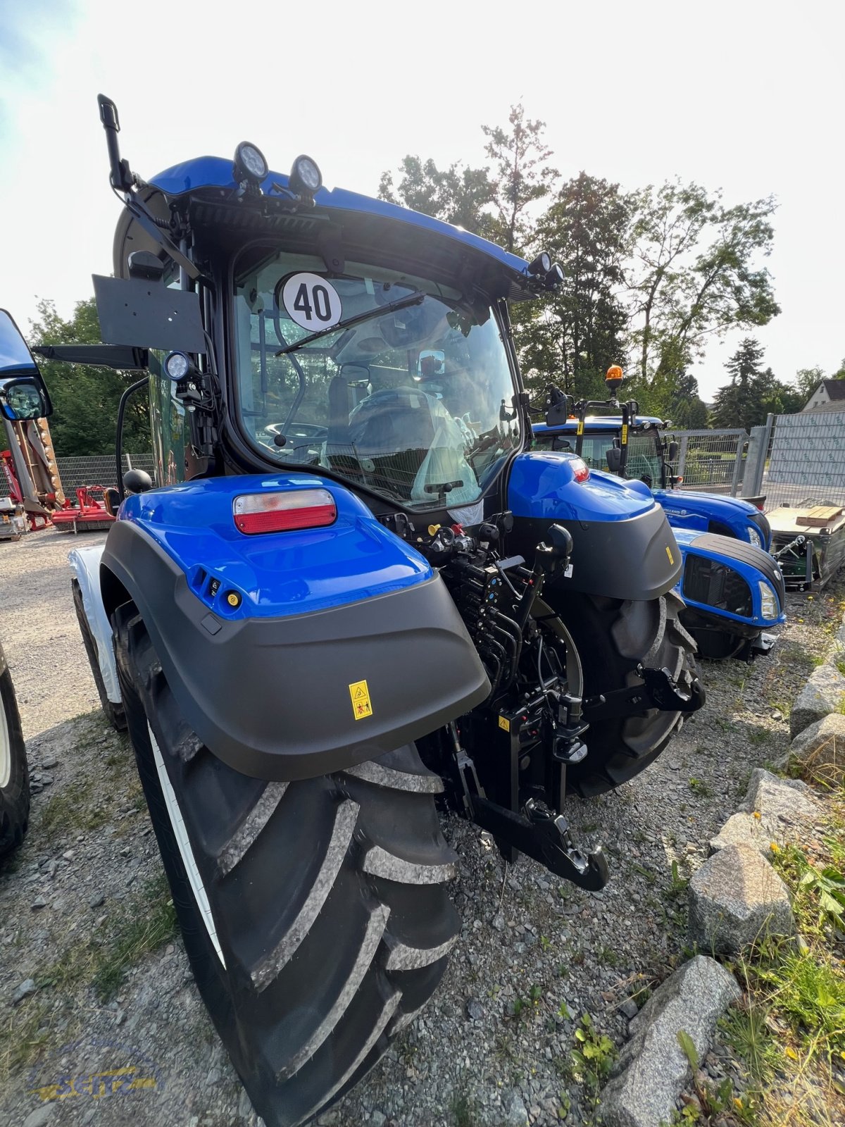 Traktor des Typs New Holland T5.120 Dynamic Command, Neumaschine in Lindenfels-Glattbach (Bild 7)