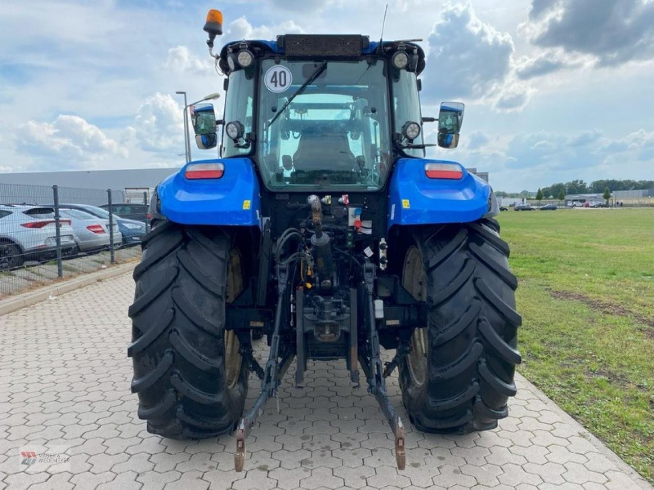Traktor of the type New Holland T5.120 ELECTRO COMMAND, Gebrauchtmaschine in Oyten (Picture 5)