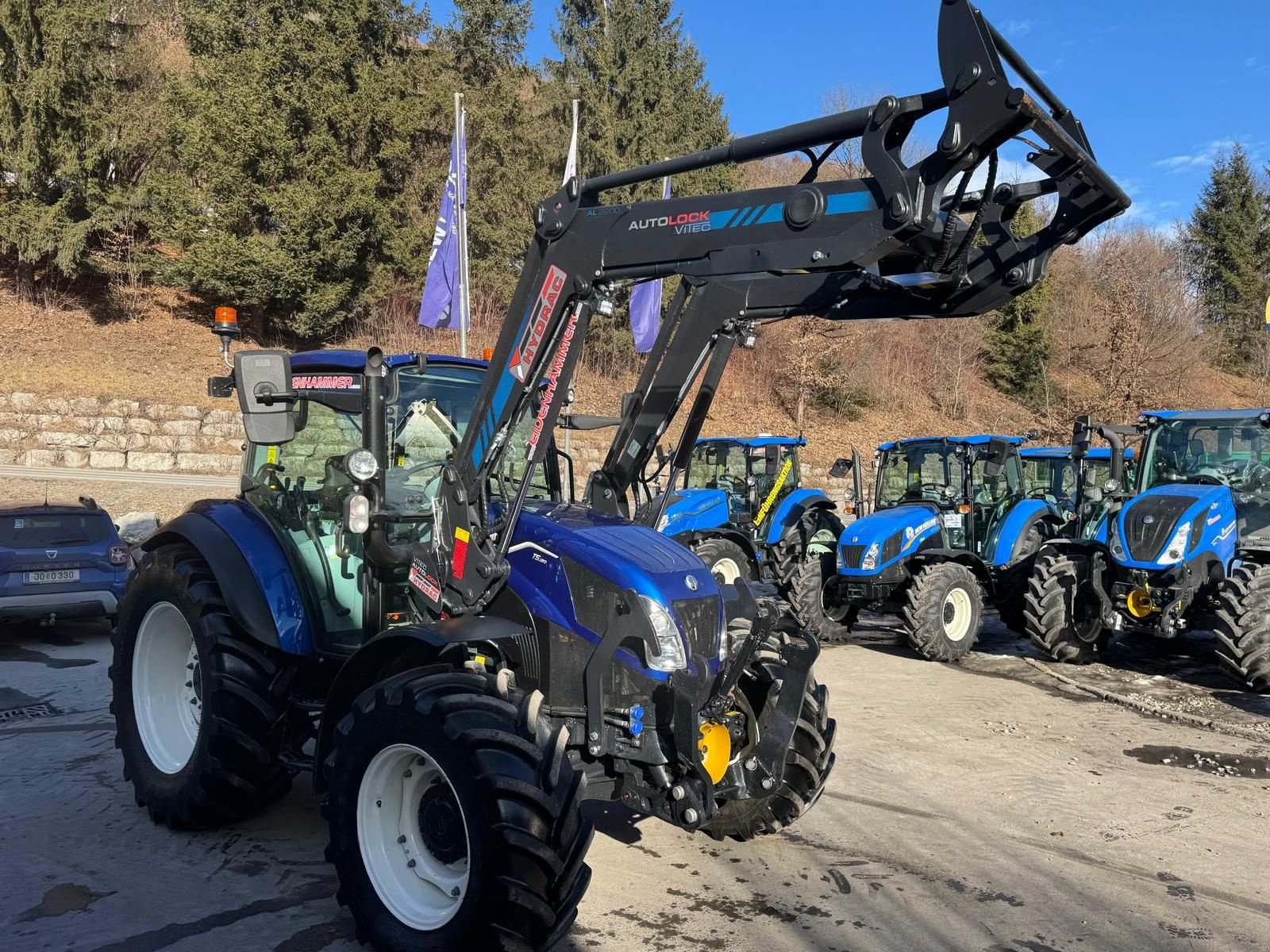 Traktor от тип New Holland T5.120, Vorführmaschine в Burgkirchen (Снимка 18)