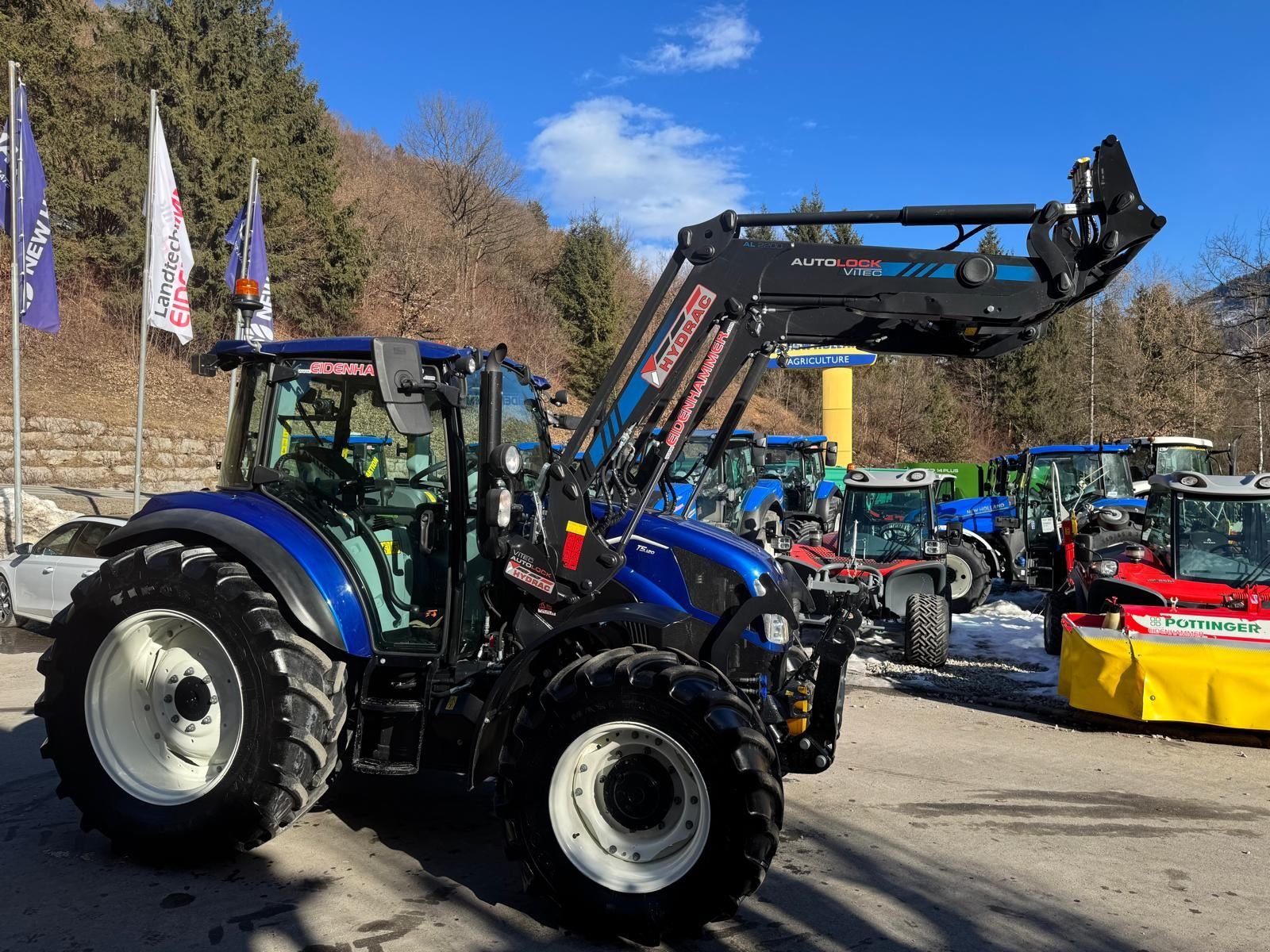 Traktor от тип New Holland T5.120, Vorführmaschine в Burgkirchen (Снимка 13)