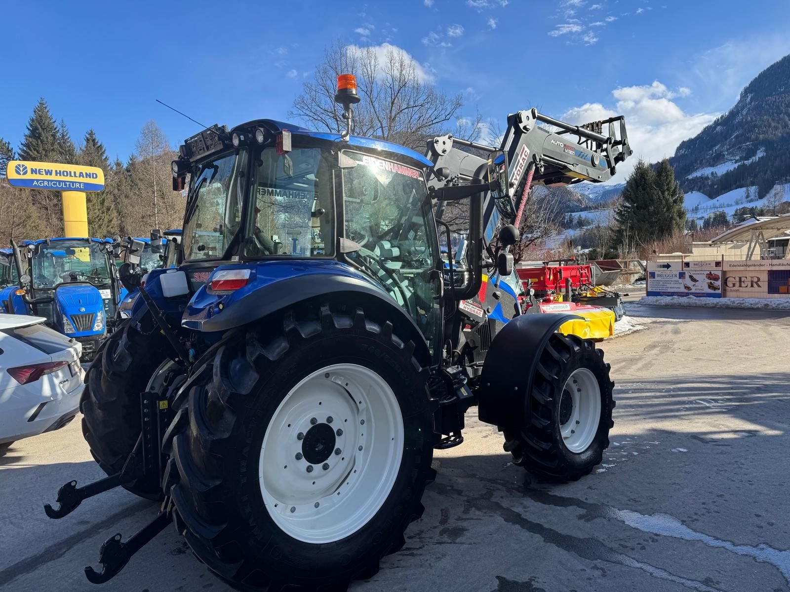 Traktor от тип New Holland T5.120, Vorführmaschine в Burgkirchen (Снимка 19)
