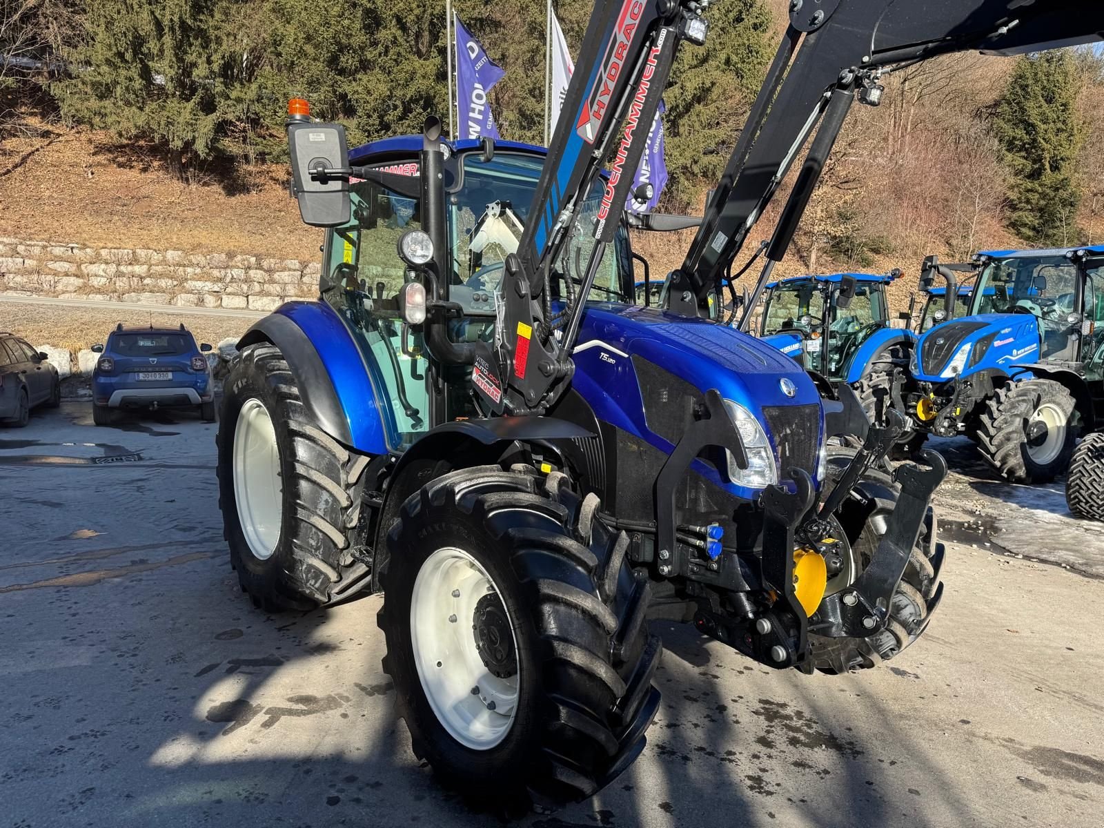 Traktor от тип New Holland T5.120, Vorführmaschine в Burgkirchen (Снимка 14)