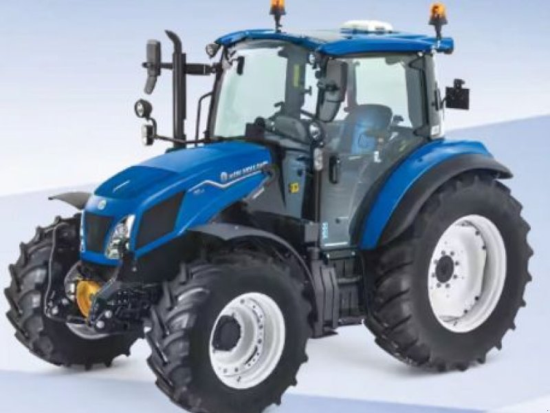 Traktor of the type New Holland T5.80 DC STAGE V, Neumaschine in Burgkirchen (Picture 1)