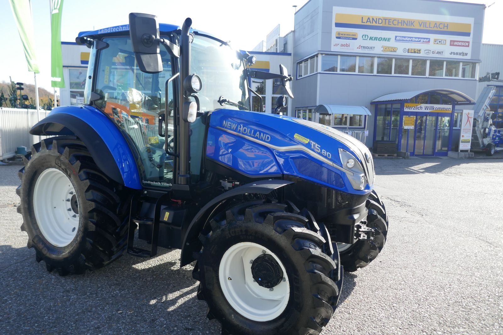 Traktor des Typs New Holland T5.80 Dual Command, Gebrauchtmaschine in Villach (Bild 5)