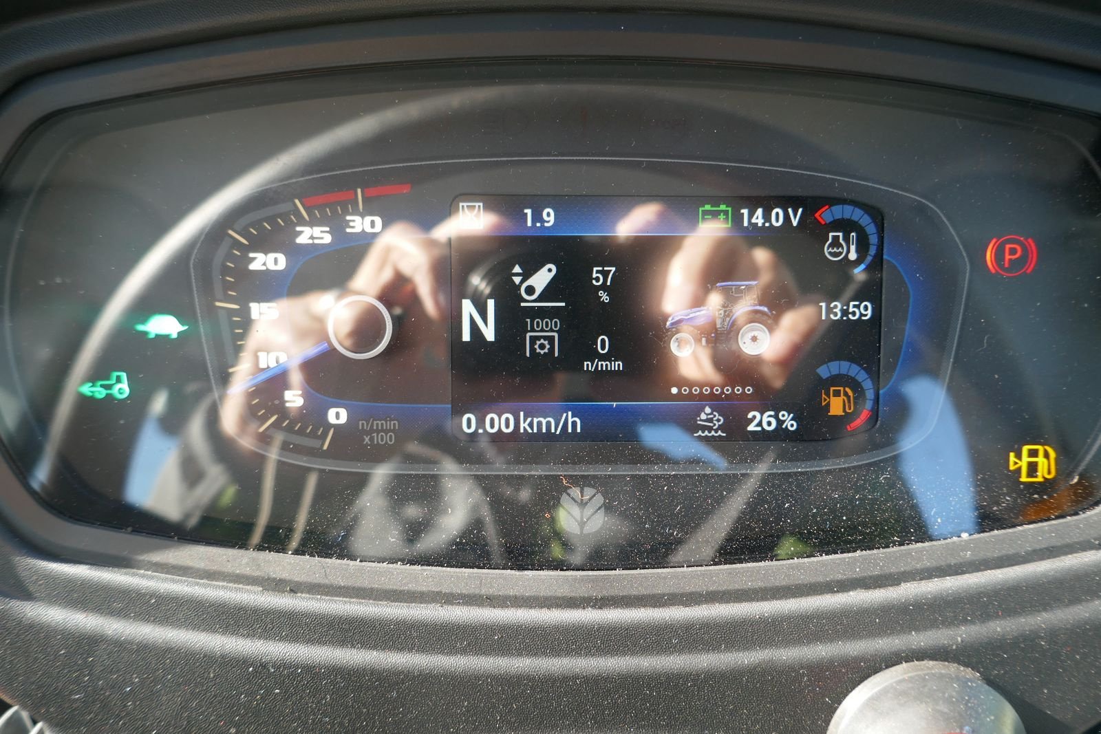 Traktor des Typs New Holland T5.80 Dual Command, Gebrauchtmaschine in Villach (Bild 11)