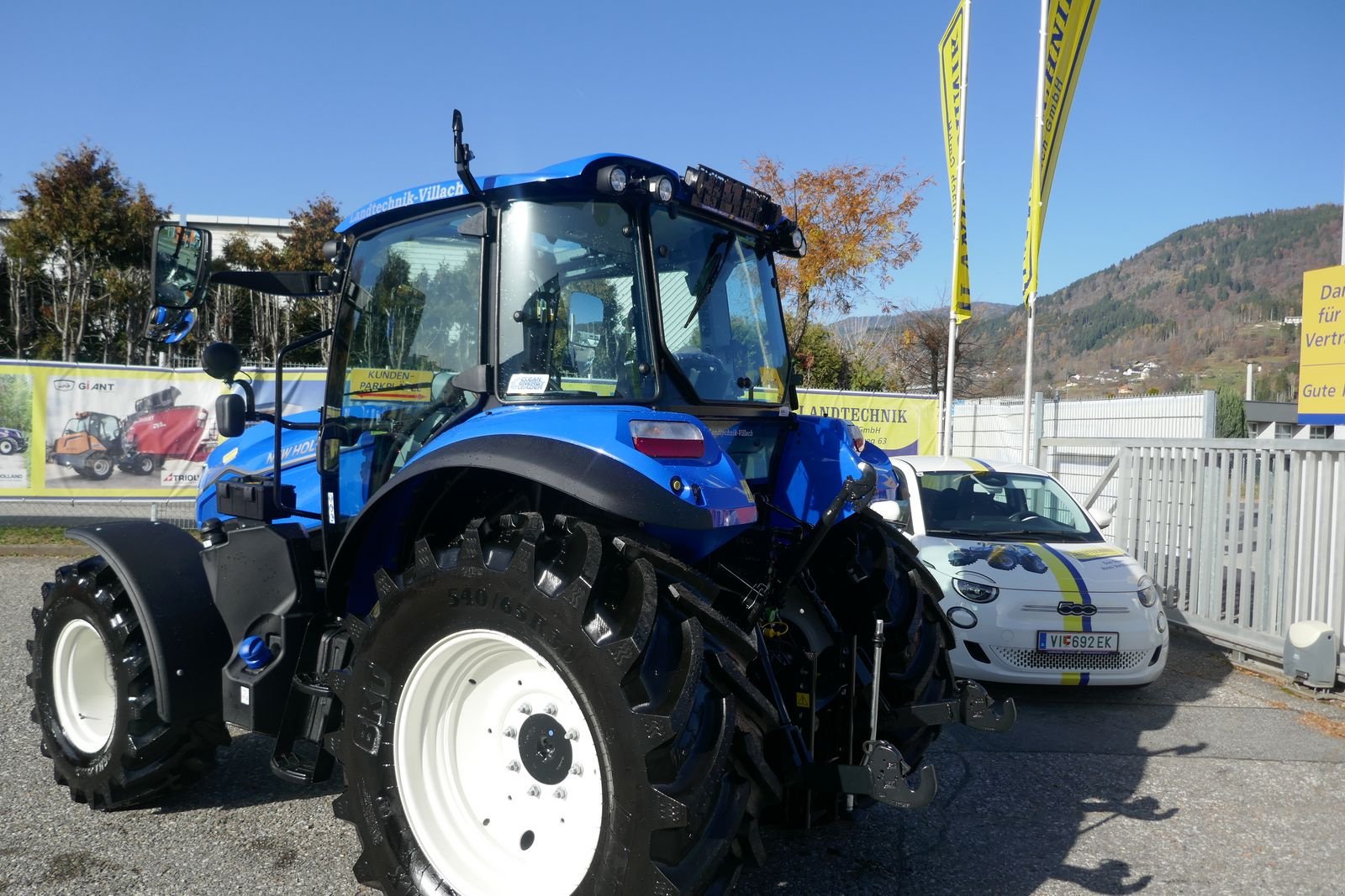 Traktor des Typs New Holland T5.80 Dual Command, Gebrauchtmaschine in Villach (Bild 15)