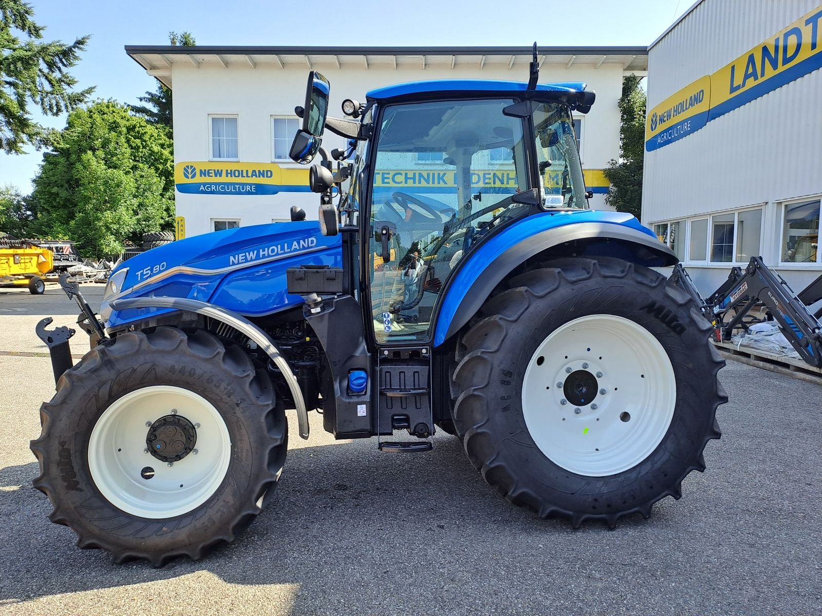 Traktor του τύπου New Holland T5.80 HILO, Neumaschine σε Burgkirchen (Φωτογραφία 12)