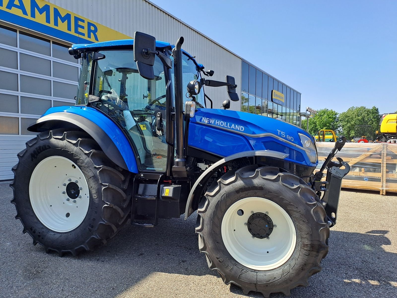 Traktor του τύπου New Holland T5.80 HILO, Neumaschine σε Burgkirchen (Φωτογραφία 4)