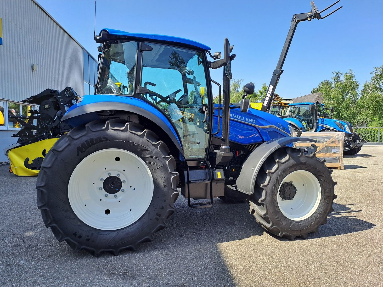 Traktor του τύπου New Holland T5.80 HILO, Neumaschine σε Burgkirchen (Φωτογραφία 5)