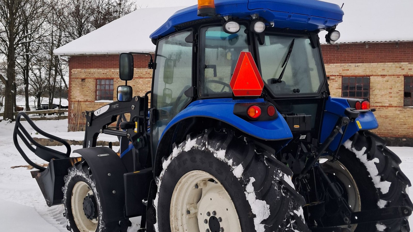 Traktor typu New Holland T5.85, Gebrauchtmaschine w Aars (Zdjęcie 4)