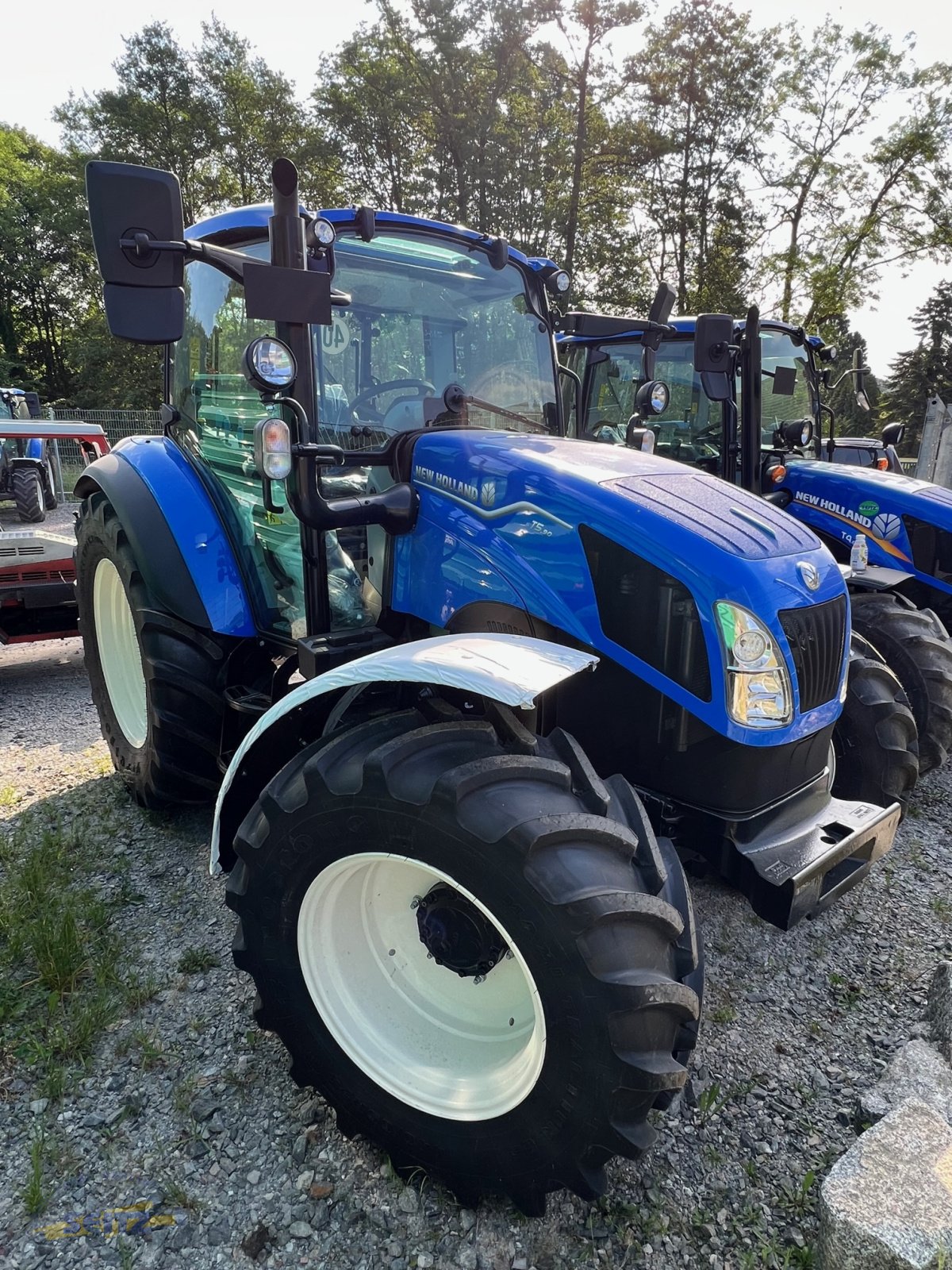 Traktor du type New Holland T5.90 DC, Neumaschine en Lindenfels-Glattbach (Photo 1)