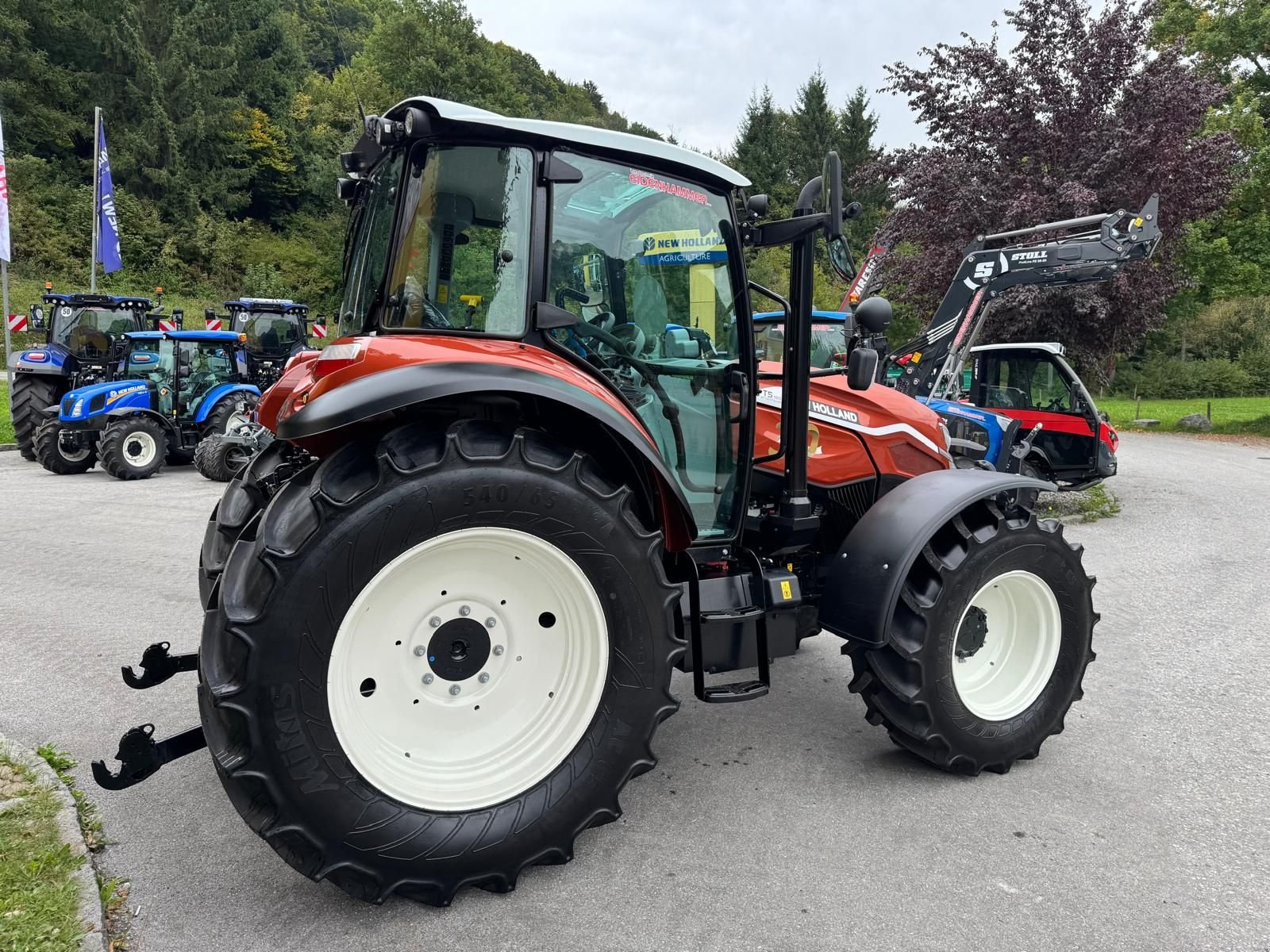 Traktor Türe ait New Holland T5.90 Dual Command, Neumaschine içinde Burgkirchen (resim 10)