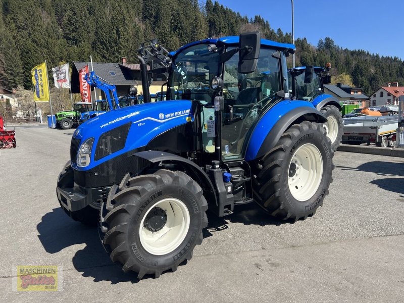 Traktor of the type New Holland T5.90 Dual Command, Neumaschine in Kötschach (Picture 1)