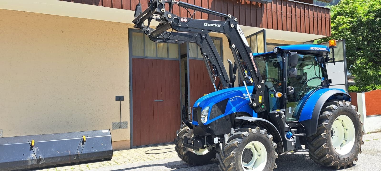 Traktor του τύπου New Holland T5.90S, Gebrauchtmaschine σε Burgkirchen (Φωτογραφία 9)