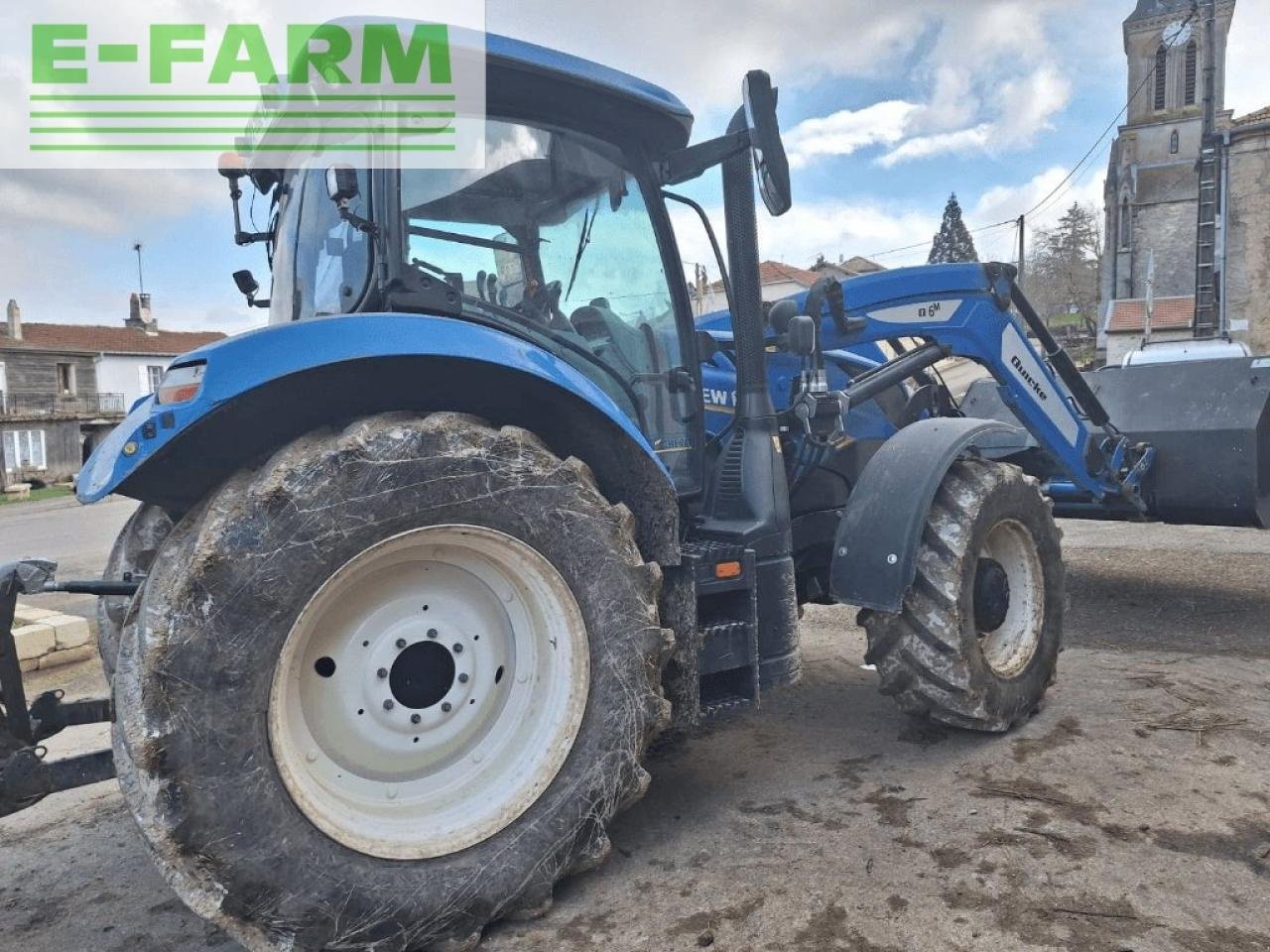 Traktor typu New Holland t6 160, Gebrauchtmaschine w CHAUVONCOURT (Zdjęcie 3)