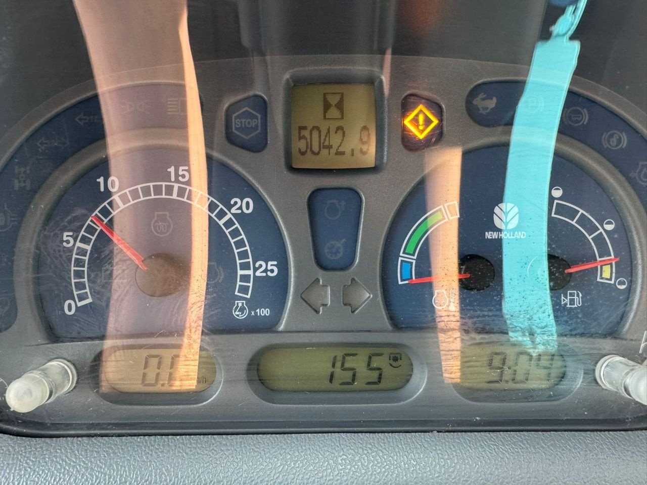 Traktor van het type New Holland T6010, Gebrauchtmaschine in Daarle (Foto 10)