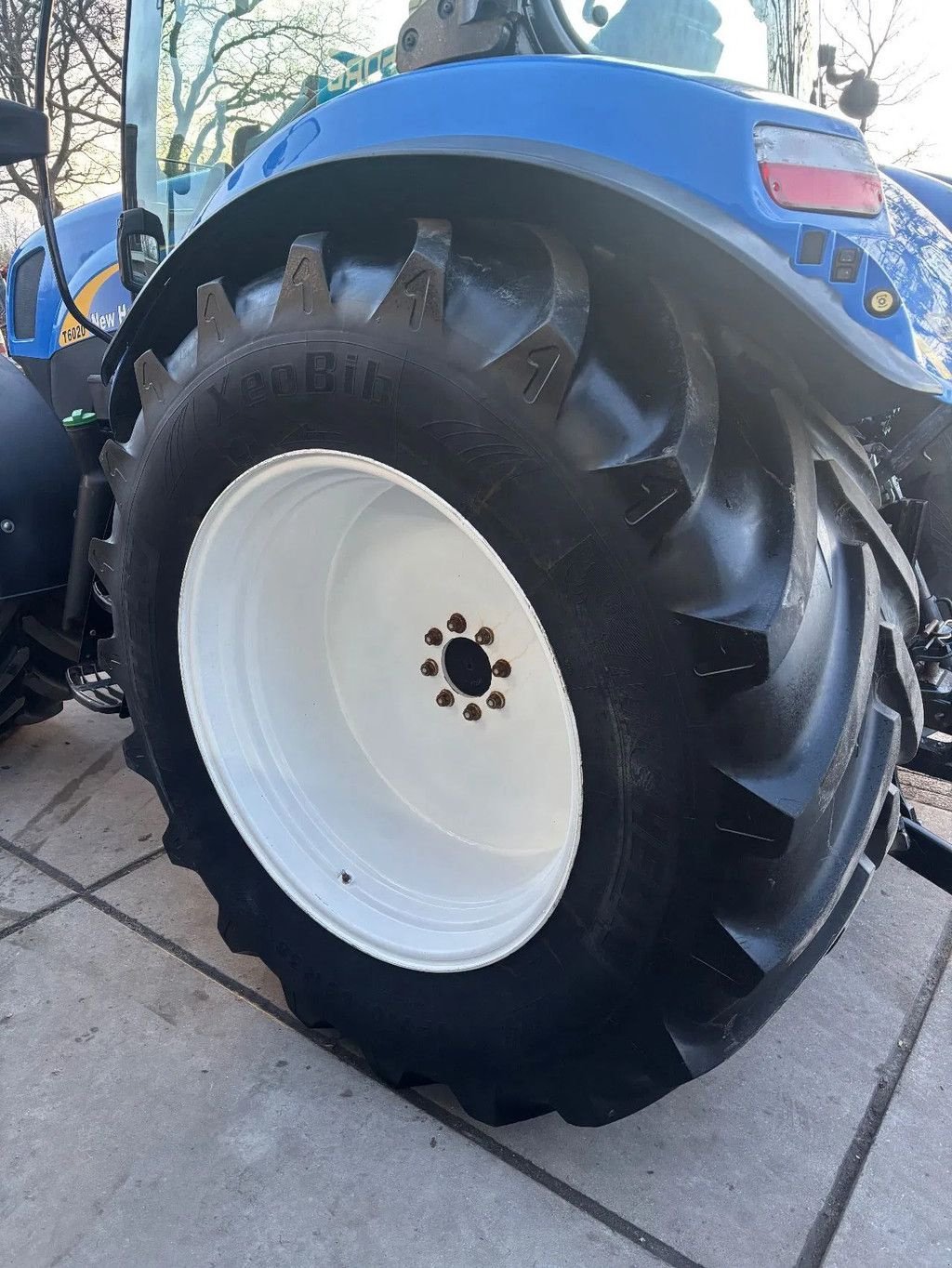 Traktor типа New Holland T6020 ELITE, Gebrauchtmaschine в Willemsoord (Фотография 7)
