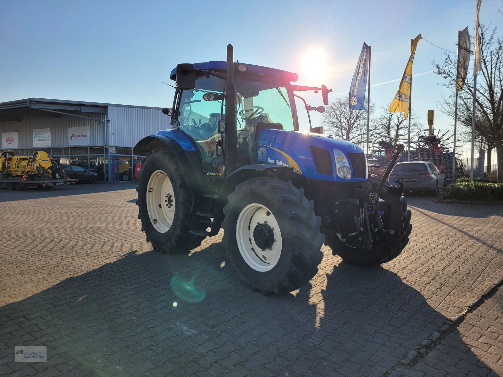 Traktor του τύπου New Holland T6020 Elite, Gebrauchtmaschine σε Altenberge (Φωτογραφία 3)