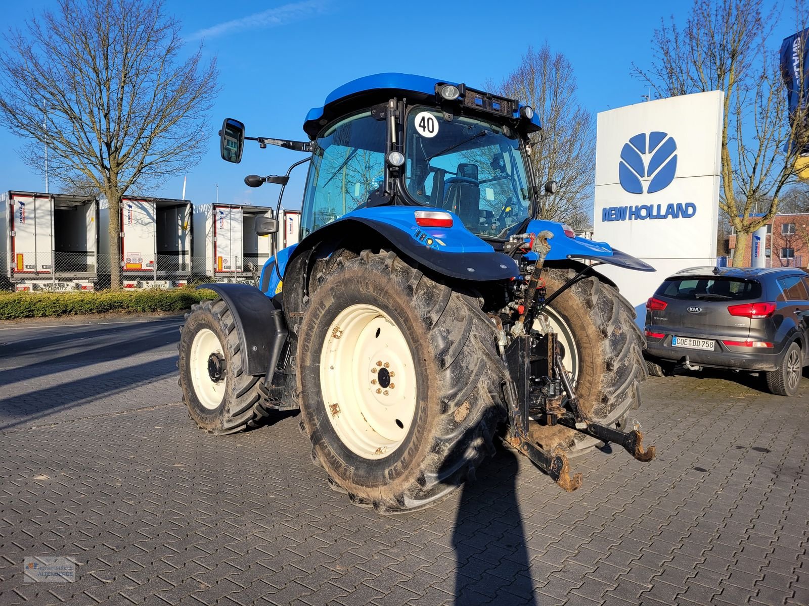 Traktor του τύπου New Holland T6020 Elite, Gebrauchtmaschine σε Altenberge (Φωτογραφία 5)