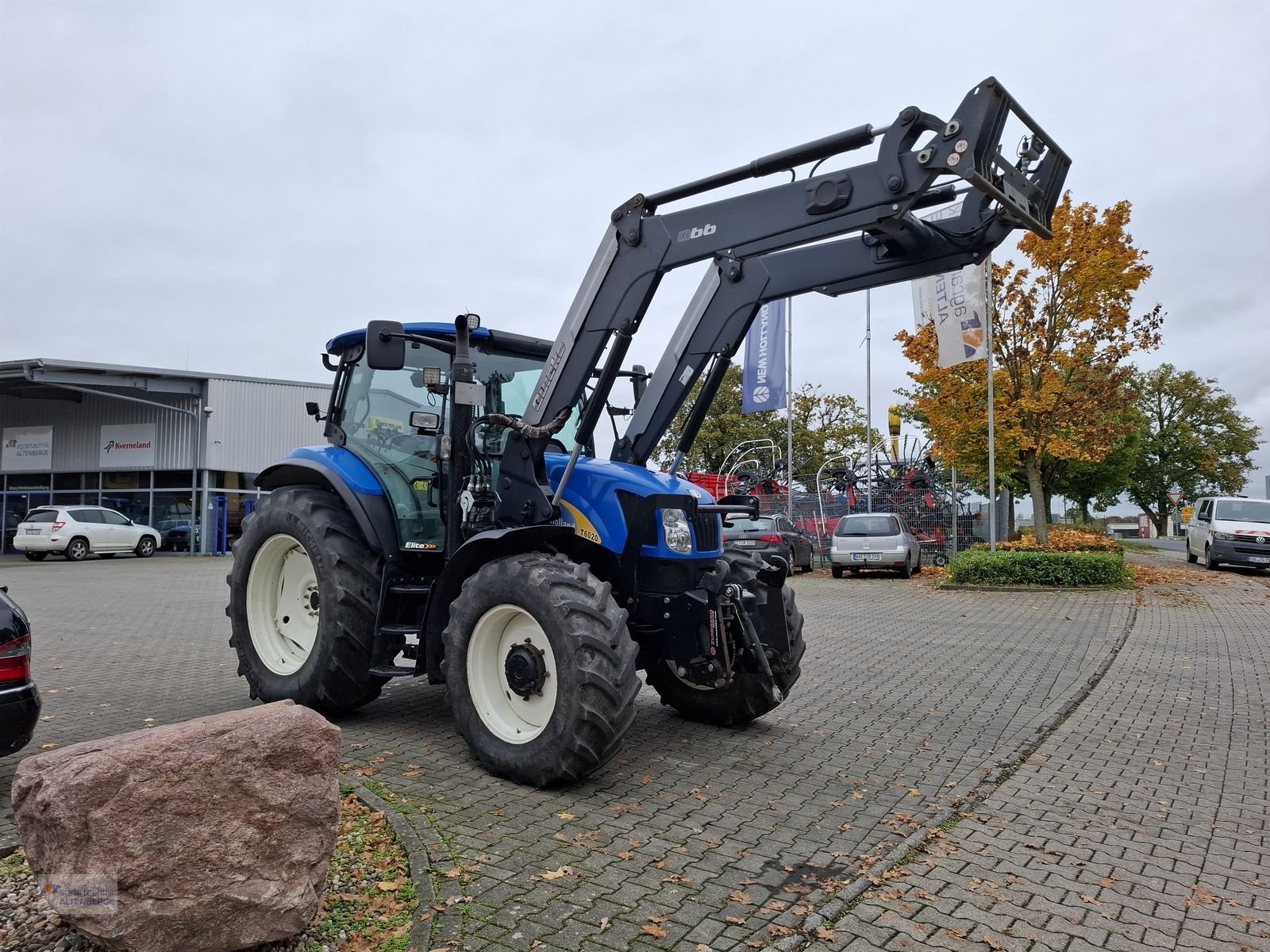 Traktor of the type New Holland T6020 Elite, Gebrauchtmaschine in Altenberge (Picture 4)