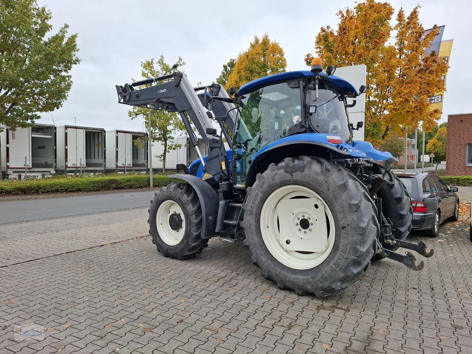 Traktor of the type New Holland T6020 Elite, Gebrauchtmaschine in Altenberge (Picture 8)