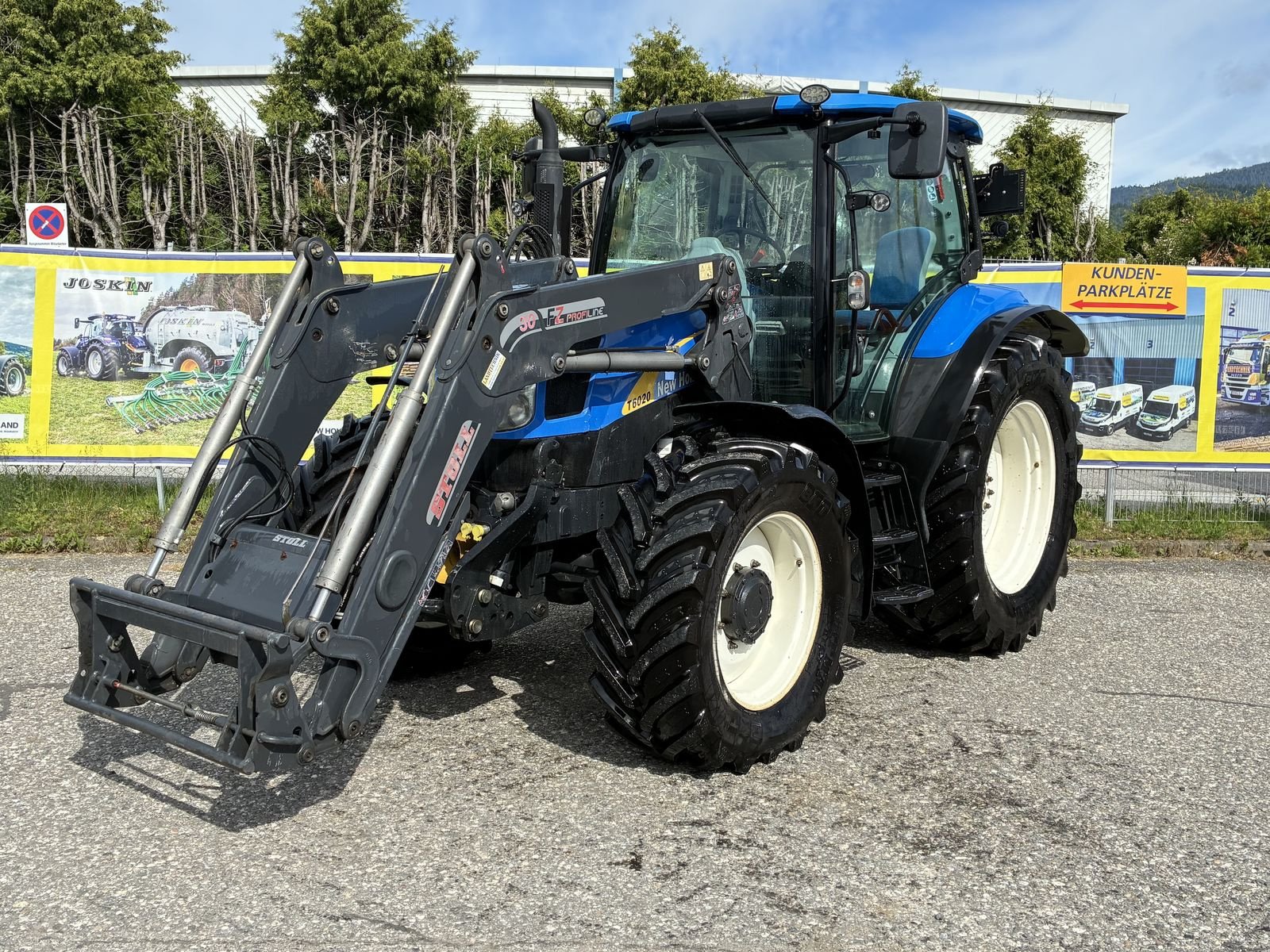 Traktor des Typs New Holland T6020 Elite, Gebrauchtmaschine in Villach (Bild 1)